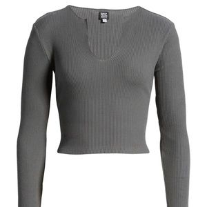 Urban Outfitters BDG Long Sleeve Crop Top